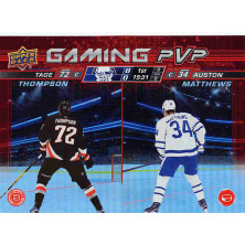 Thompson Tage, Matthews Auston - 2024-25 Upper Deck Gaming PVP No.GPVP20