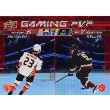 McTavish Mason, Keller Clayton - 2024-25 Upper Deck Gaming PVP No.GPVP25