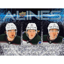 Maccelli Matias, Cooley Logan, Keller Clayton - 2024-25 Upper Deck A-Lines No.AL2