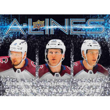 Nichushkin Valeri, MacKinnon Nathan, Rantanen Mikko - 2024-25 Upper Deck A-Lines No.AL8