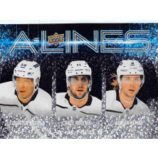 Byfield Quinton, Kopitar Anze, Kempe Adrian - 2024-25 Upper Deck A-Lines No.AL14