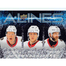 Tkachuk Brady, Stutzle Tim, Giroux Claude - 2024-25 Upper Deck A-Lines No.AL21