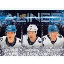 Eklund William, Couture Logan, Zetterlund Fabian - 2024-25 Upper Deck A-Lines No.AL24