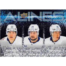 Knies Matthew, Matthews Auston, Marner Mitch - 2024-25 Upper Deck A-Lines No.AL28
