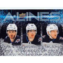 Connor Cyle, Scheifele Mark, Ehlers Nikolaj - 2024-25 Upper Deck A-Lines No.AL32