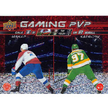 Makar Cale, Kaprizov Kirill - 2024-25 Upper Deck Gaming PVP Speckle No.GPVP13