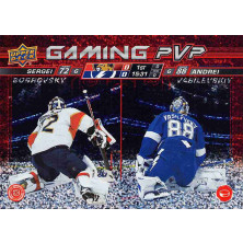 Bobrovsky Sergei, Vasilevskiy Andrei - 2024-25 Upper Deck Gaming PVP Speckle No.GPVP14
