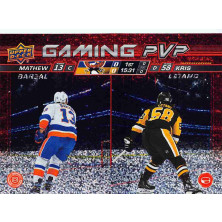 Barzal Mathew, Letang Kris - 2024-25 Upper Deck Gaming PVP Speckle No.GPVP15