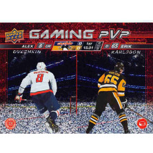 Ovechkin Alex, Karlsson Erik - 2024-25 Upper Deck Gaming PVP Speckle No.GPVP16