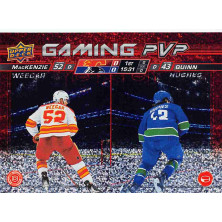 Weegar MacKenzie, Hughes Quinn - 2024-25 Upper Deck Gaming PVP Speckle No.GPVP18