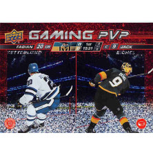 Zetterlung Fabian, Eichel Jack - 2024-25 Upper Deck Gaming PVP Speckle No.GPVP19