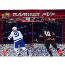 Tavares John, Stutzle Tim - 2024-25 Upper Deck Gaming PVP Speckle No.GPVP21