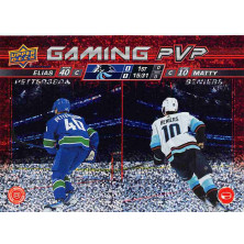 Pettersson Elias, Beniers Matty - 2024-25 Upper Deck Gaming PVP Speckle No.GPVP22