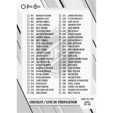 Checklist: 301-400 CL - 2023-24 O-Pee-Chee No.400