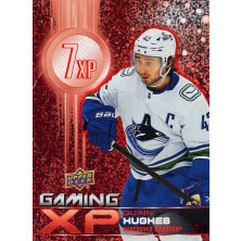 Hughes Quinn - 2024-25 Upper Deck Gaming XP Speckle No.GXP5