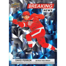 Perron David - 2024-25 Upper Deck Breaking News No.BN6