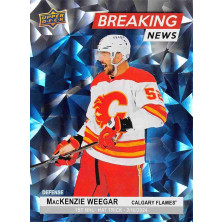 Weegar MacKenzie - 2024-25 Upper Deck Breaking News No.BN14