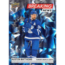 Matthews Auston - 2024-25 Upper Deck Breaking News No.BN27
