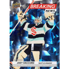 Daccord Joey - 2024-25 Upper Deck Breaking News No.BN32