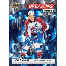 Makar Cale - 2024-25 Upper Deck Breaking News No.BN33