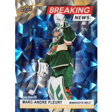 Fleury Marc-Andre - 2024-25 Upper Deck Breaking News Gold No.BN22
