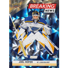 Hofer Joel - 2024-25 Upper Deck Breaking News Gold No.BN24