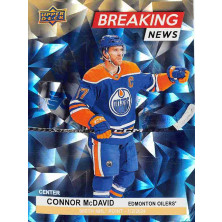 McDavid Connor - 2024-25 Upper Deck Breaking News Gold No.BN25