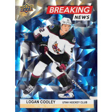 Cooley Logan - 2024-25 Upper Deck Breaking News Gold No.BN28