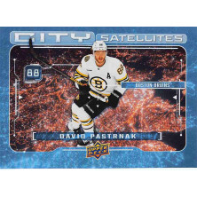 Pastrnak David - 2024-25 Upper Deck City Satellites No.CS15