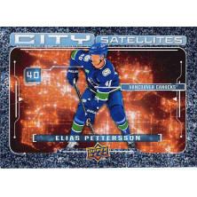 Pettersson Elias - 2024-25 Upper Deck City Satellites Speckled No.CS2