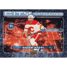 Kadri Nazem - 2024-25 Upper Deck City Satellites Speckled No.CS7