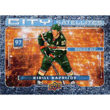 Kaprizov Kirill - 2024-25 Upper Deck City Satellites Speckled No.CS8