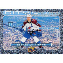 MacKinnon Nathan - 2024-25 Upper Deck City Satellites Speckled No.CS10
