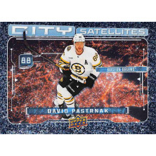 Pastrnak David - 2024-25 Upper Deck City Satellites Speckled No.CS15