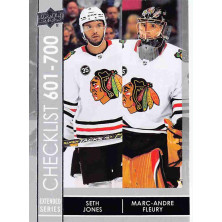 Fleury Marc-Andre, Jones Seth - 2021-22 Upper Deck No.700