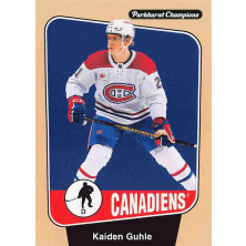 Guhle Kaiden - 2024-25 Parkhurst Champions No.48