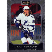 Sergachev Mikhail - 2021-22 O-Pee-Chee Platinum No.130