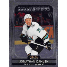 Dahlen Jonathan - 2021-22 O-Pee-Chee Platinum Marquee Rookies No.268