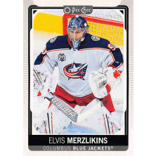 Merzlikins Elvis - 2021-22 O-Pee-Chee No.260