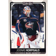 Korpisalo Joonas - 2021-22 O-Pee-Chee No.431