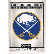 Buffalo Sabres Team Checklist - 2021-22 O-Pee-Chee No.554