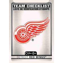 Detroit Red Wings Team Checklist - 2021-22 O-Pee-Chee No.561