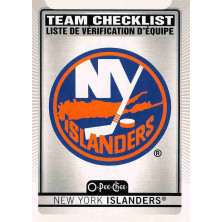 New York Islanders Team Checklist - 2021-22 O-Pee-Chee No.569