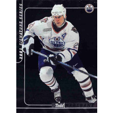 Marchant Todd - 2000-01 BAP Signature Series No.208