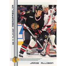 Allison Jamie - 2000-01 BAP Memorabilia No.10