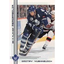 Yushkevich Dmitry - 2000-01 BAP Memorabilia No.87