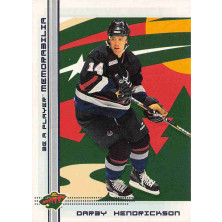 Hendrickson Darby - 2000-01 BAP Memorabilia No.121