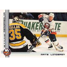 Lindgren Mats - 2000-01 BAP Memorabilia No.125