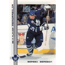 Berezin Sergei - 2000-01 BAP Memorabilia No.205
