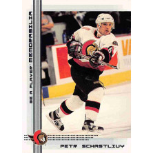 Schastlivy Petr - 2000-01 BAP Memorabilia No.238